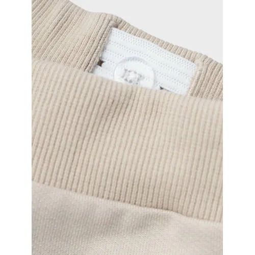 NAME IT MINI joggingbroek NMNOLI beige, foto 3