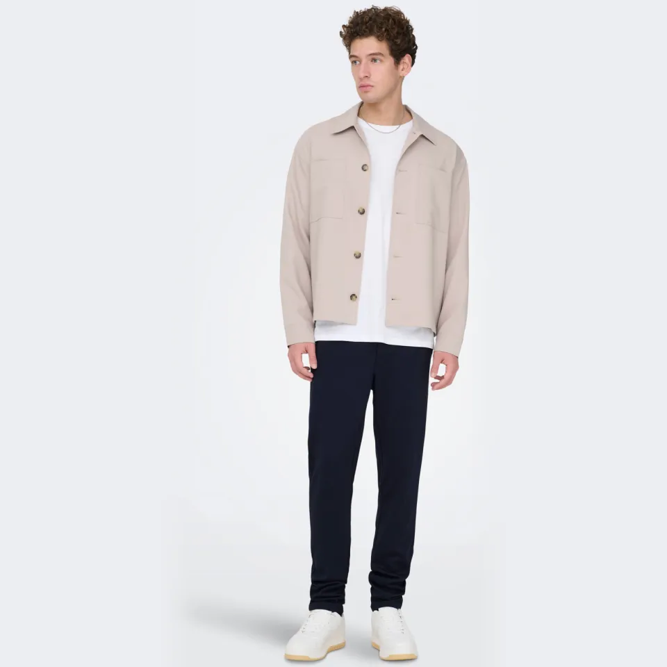 Only & Sons Mark slim chino marineblauw Night Sky