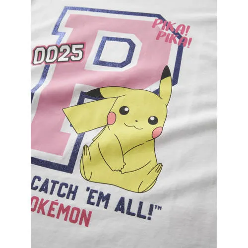 NAME IT Pokemon T-shirt wit, foto 4