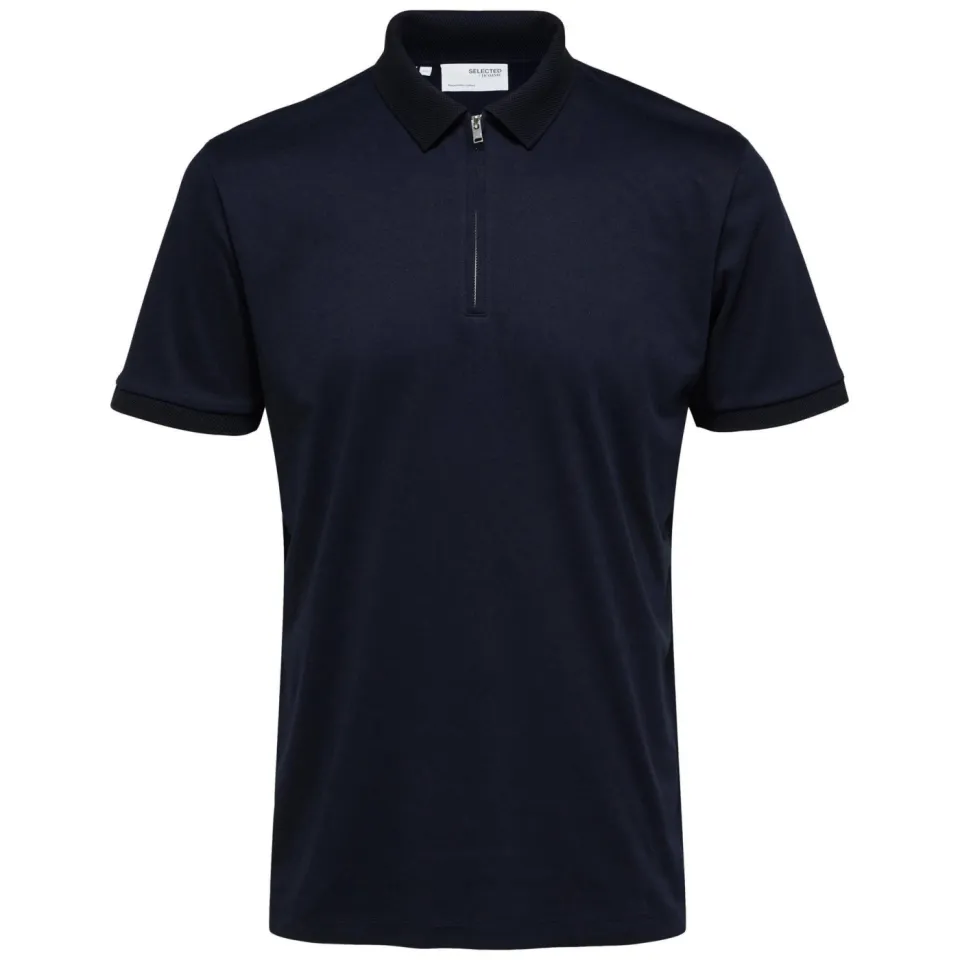 Selected regular fit polo SLHFAVE sky captain, foto 2