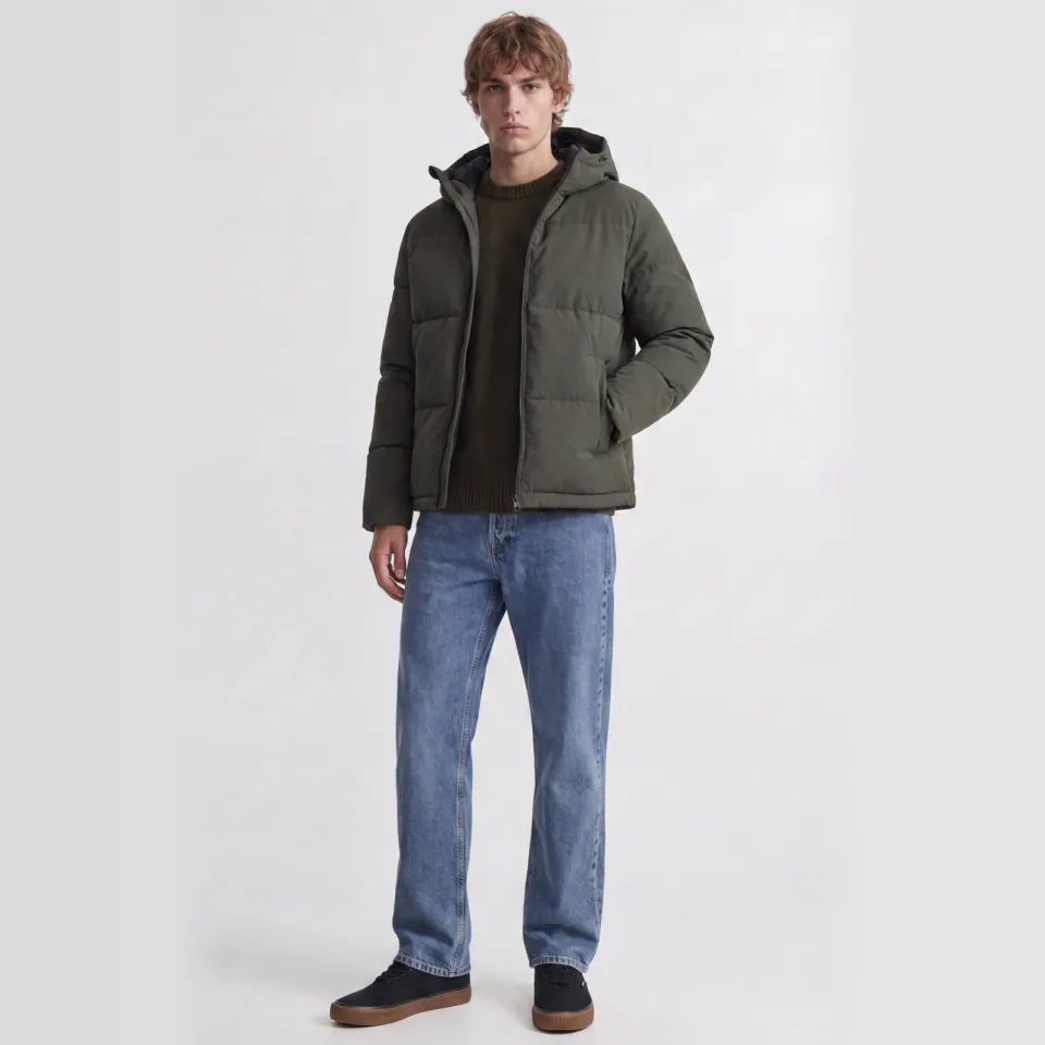 Jack & Jones Galaxy puffer winterjas donkergroen rosin, foto 5