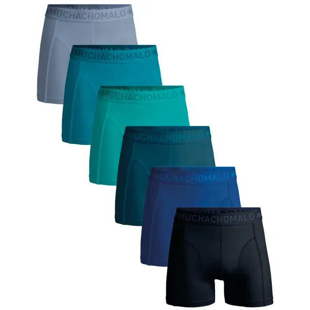 Muchachomalo Heren 6-pack Boxershorts Veelkleurig