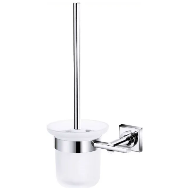 Best Design Toiletborstelhouder Best Design Viera Chroom/Glas
