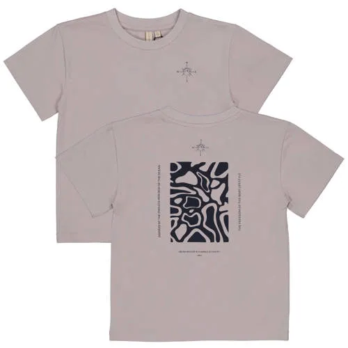 LEVV Little T-shirt met backprint grijs, foto 2