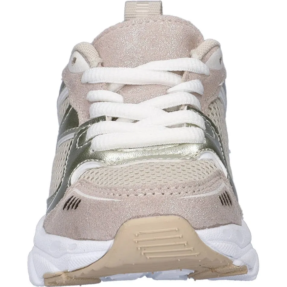 Nelson Kids chunky sneakers beige/goud, foto 4