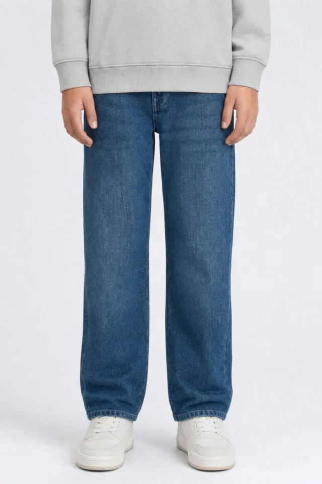Petrol Industries loose fit jeans - donkerblauw, foto 3