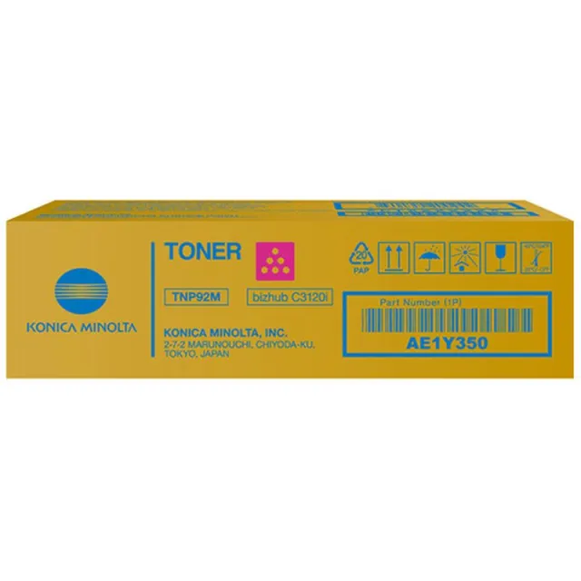 Konica-Minolta Konica Minolta TNP-92 (AE1Y350) Toner Magenta