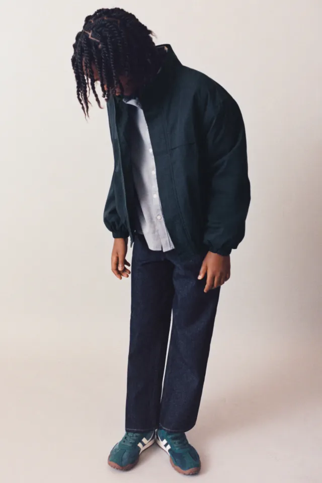 Mango Kids straight leg jeans - donkerblauw Dark blue denim