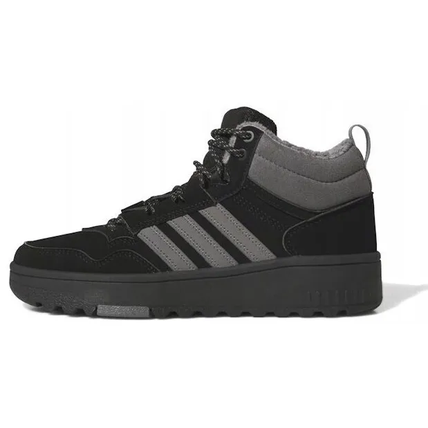 Adidas Hoops 4.0 Mid winterschoenen zwart/grijs, foto 2