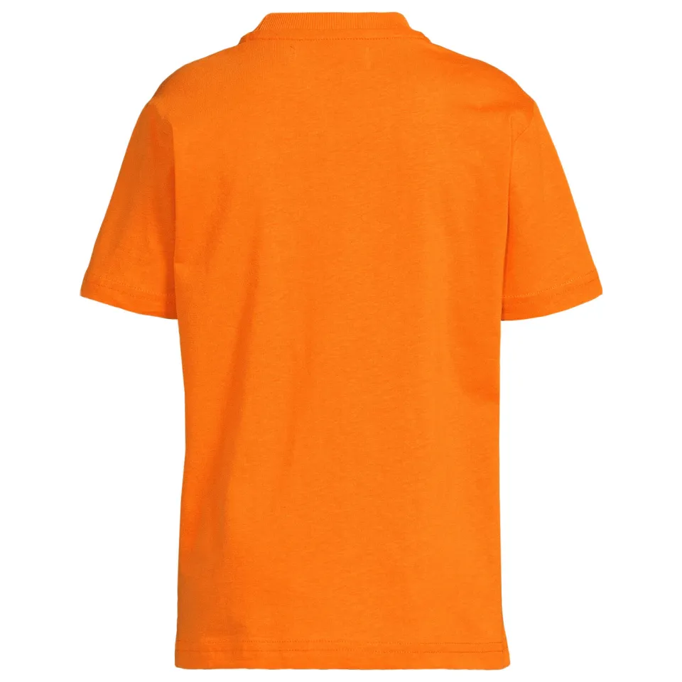 Orange Stars T-shirt oranje met print