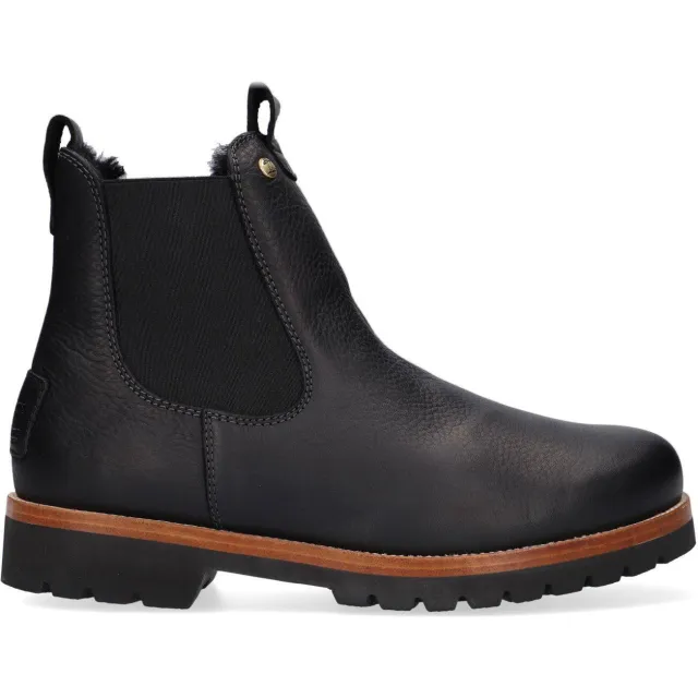 Panama Jack Burton Igloo C1 chelsea boot zwart Zwart/Grijs