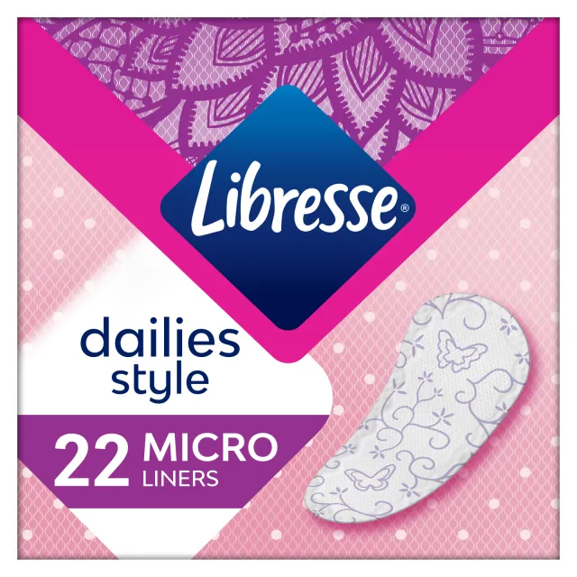 Libresse Dailies Style Micro inlegkruisjes