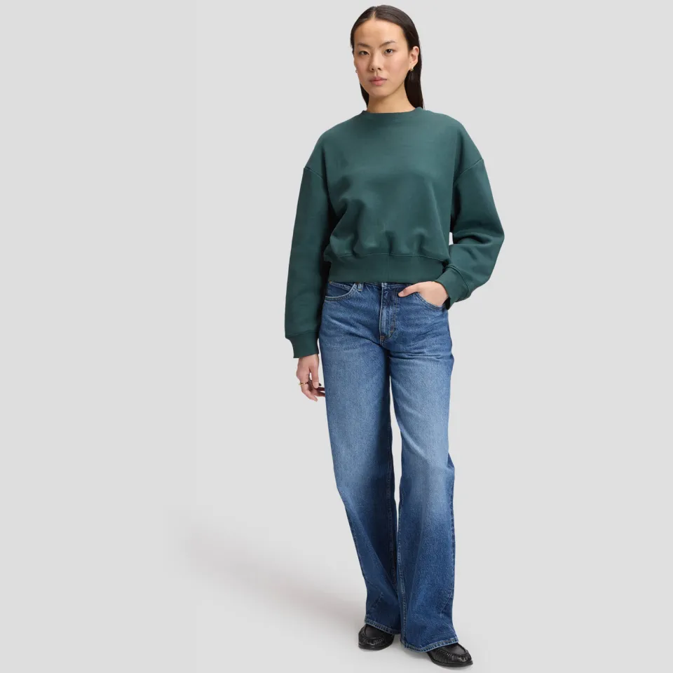 Lee Rider loose fit jeans - donkerblauw Dark blue denim