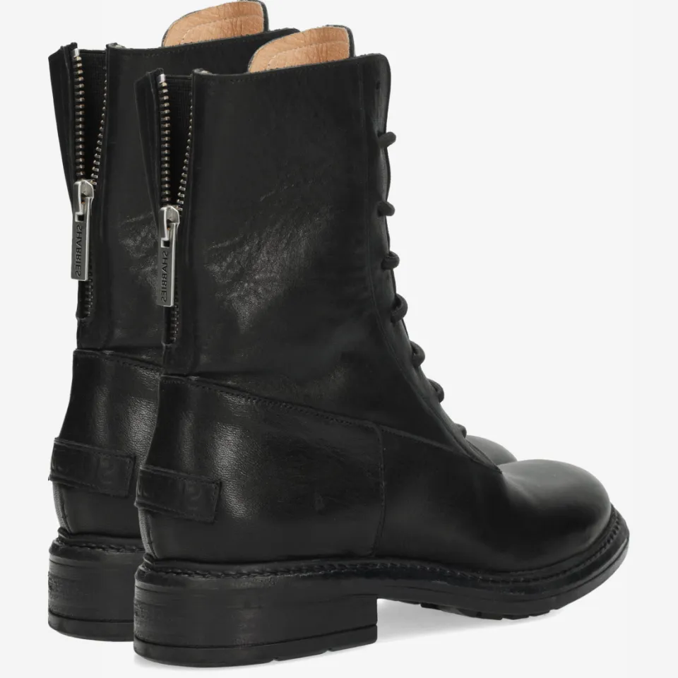 Shabbies Amsterdam Duck Lacey laarzen zwart, foto 6