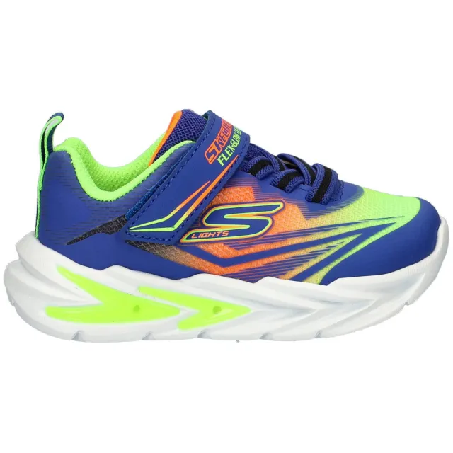 Skechers S Lights Flex-Glow Ultra chunky sneakers met lichtjes blauw