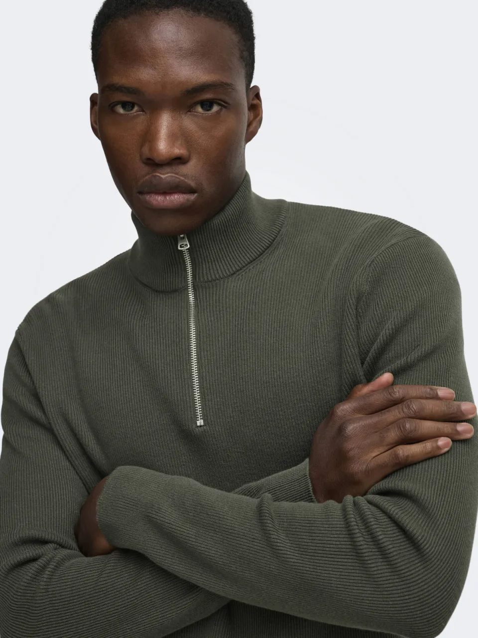 Only & Sons regular fit gebreide trui - beluga, foto 5