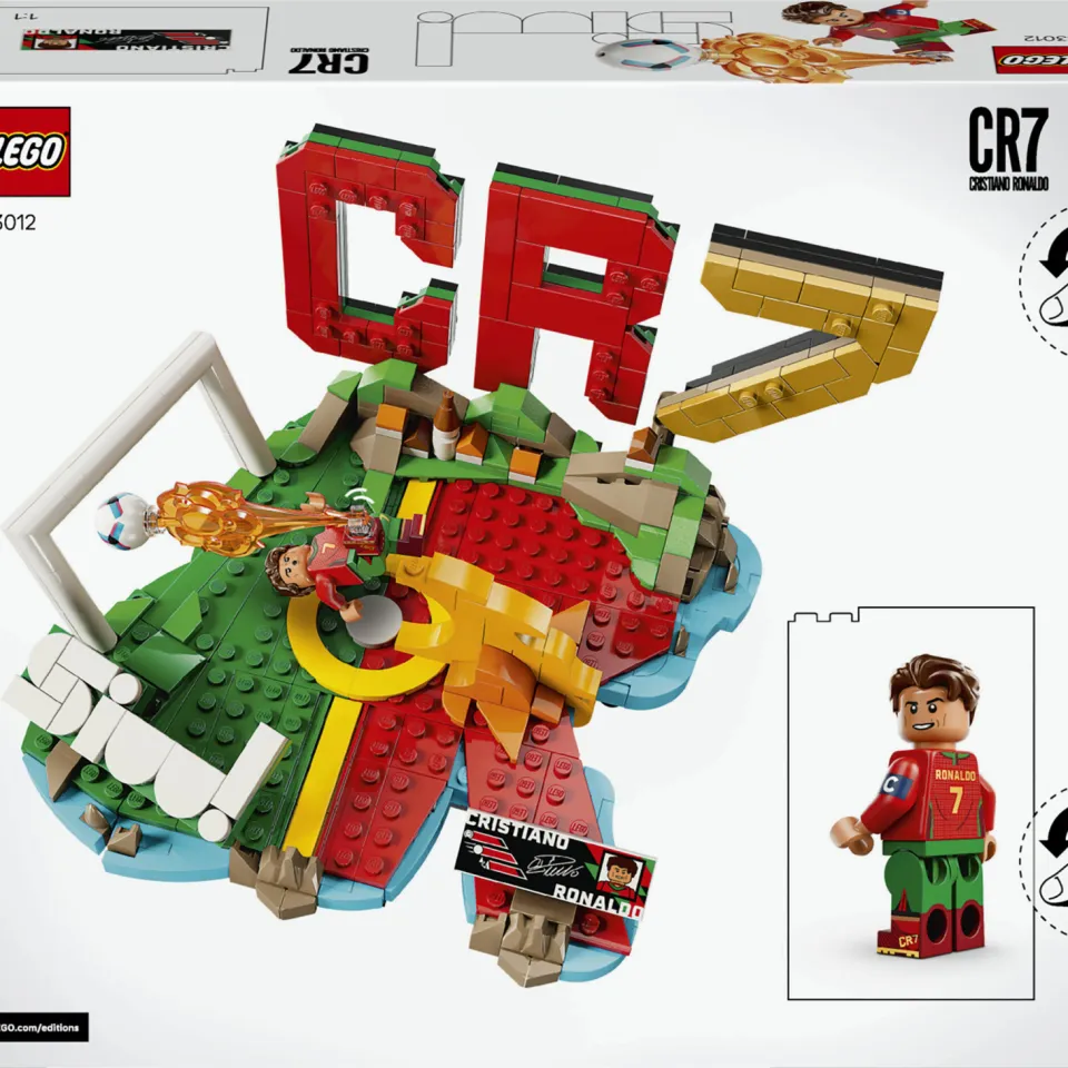 Lego Editions Sports Cristiano Ronaldo – Voetbalhoogtepunten CR 7 Set 43012, foto 3