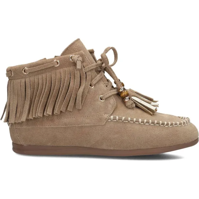 Wysh Enkellaarsjes Roos Beige