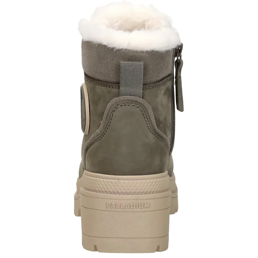 Palladium Pallarise NBK veterboot olijfgroen, foto 4
