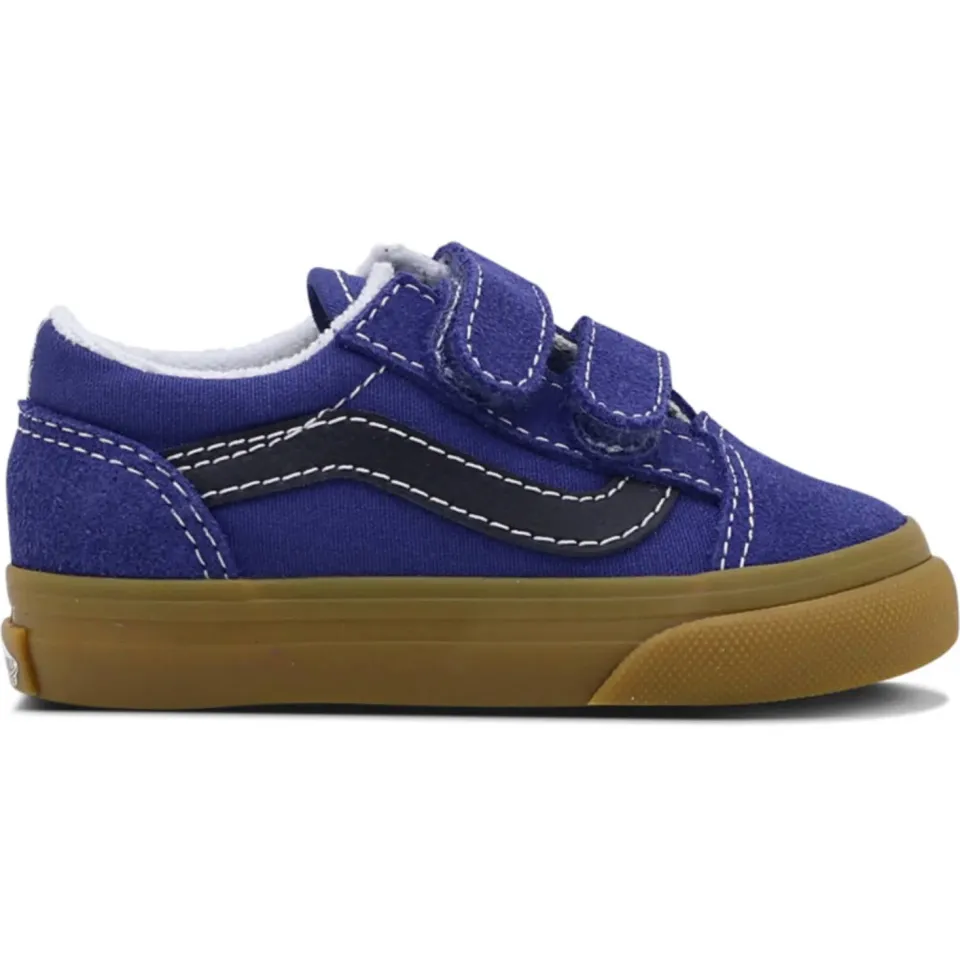 Vans Old Skool V lage sneakers donkerblauw blauw/donkerblauw, foto 2