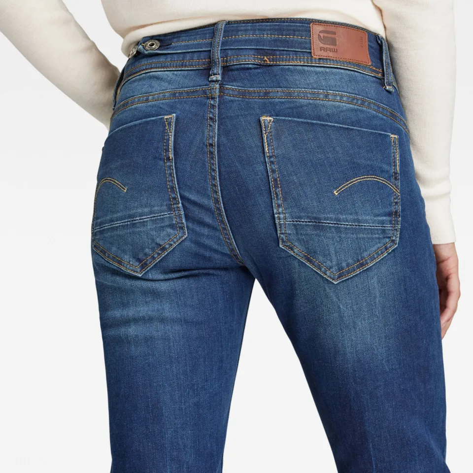 G-Star Midge Saddle bootcut jeans dk aged neutro stretch denim, foto 2