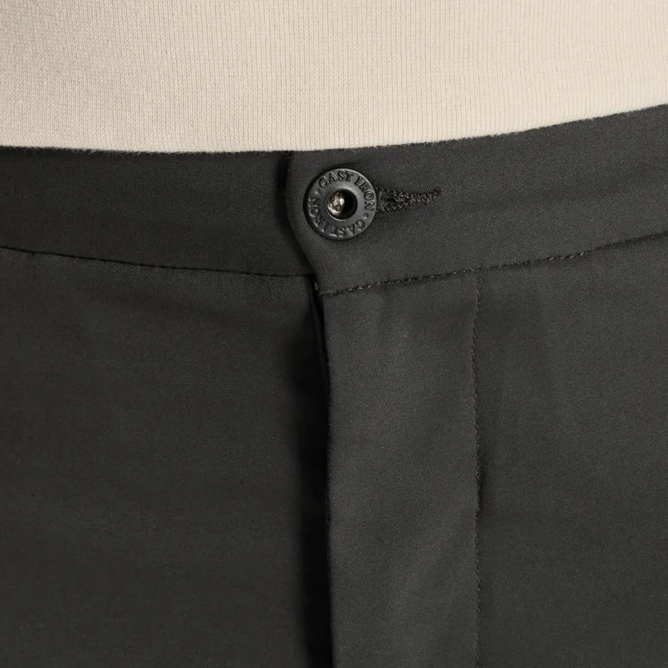 Cast Iron Cylas tapered chino donkergrijs, foto 5