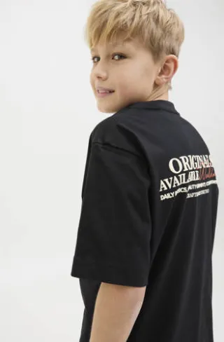 Jack & Jones junior t-shirt zwart, foto 3