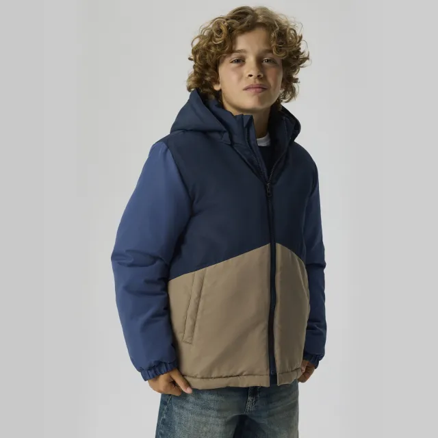 NAME IT NKMMAX winterjas blauw