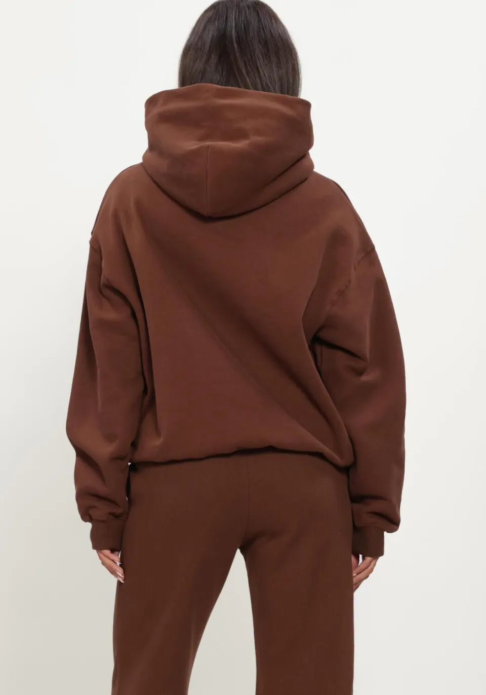 Dames Truien & Vesten Nike Studio Fleece - Bruin, foto 3