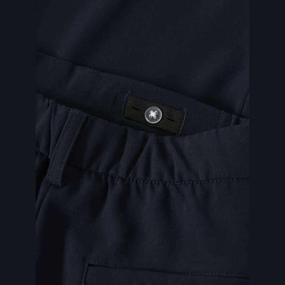 LMTD wide leg casual broek donkerblauw, foto 5
