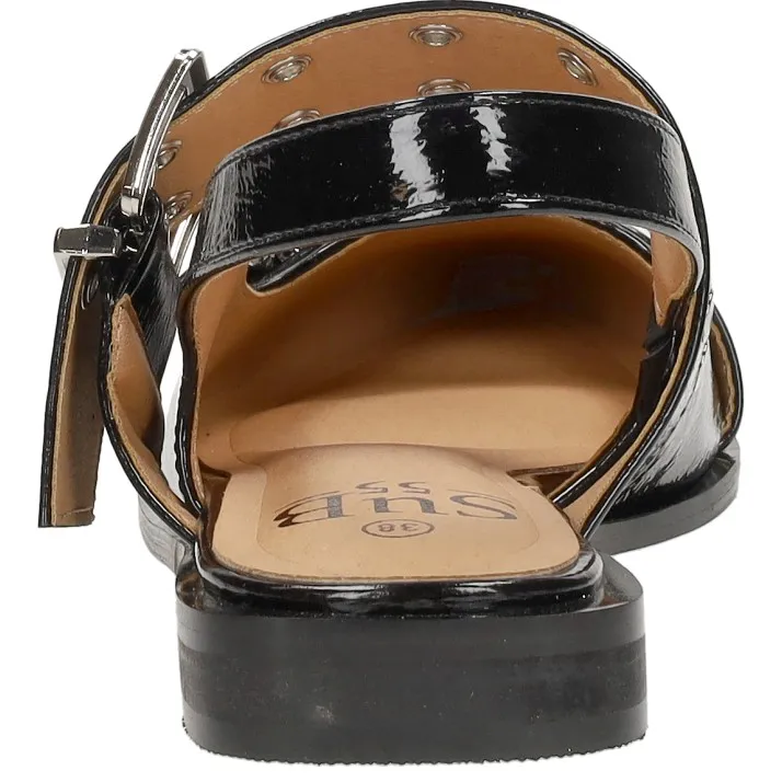 Sub55 slingback zwart lak, foto 4