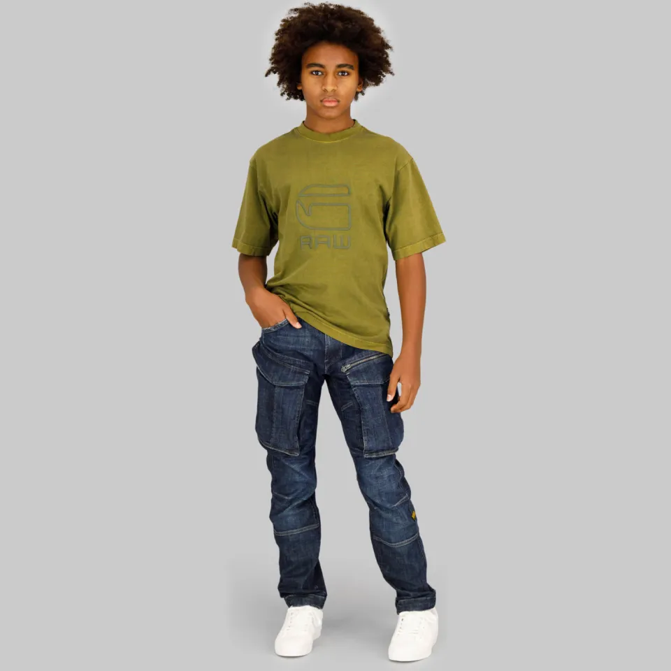 G-Star tapered jeans dark blue denim