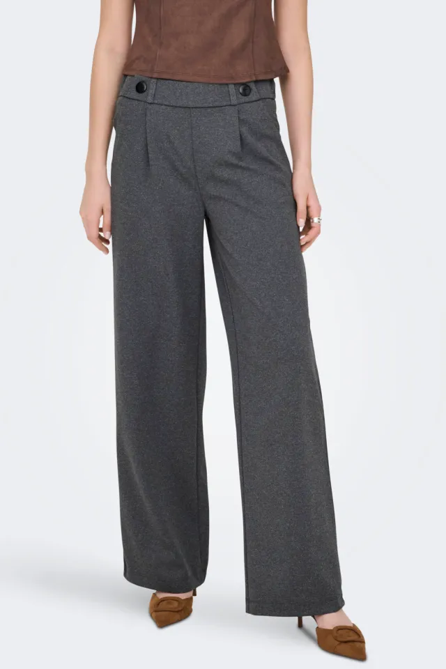 JDY Geggo wide leg broek grijs, foto 4