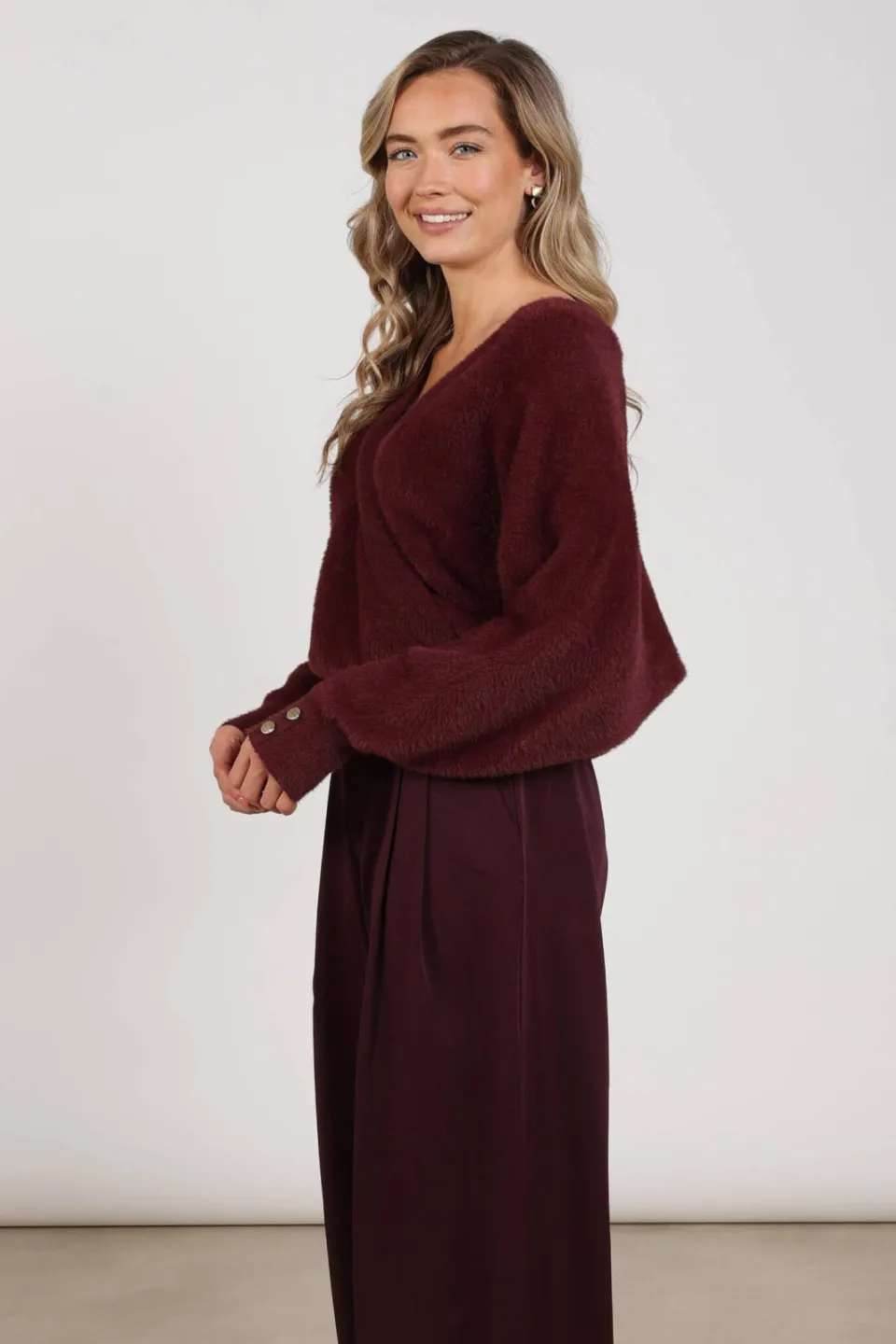 NUKUS pullover - donkerrood, foto 4