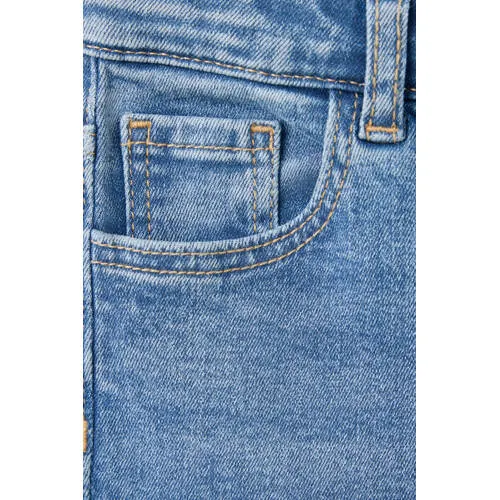 Mango Kids regular waist flared jeans - mediumblauw, foto 2