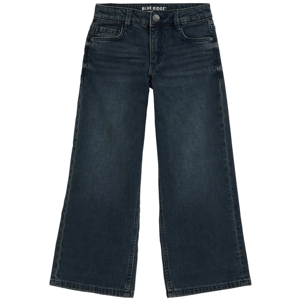 WE Fashion Blue Ridge wide leg jeans - donkerblauw, foto 2