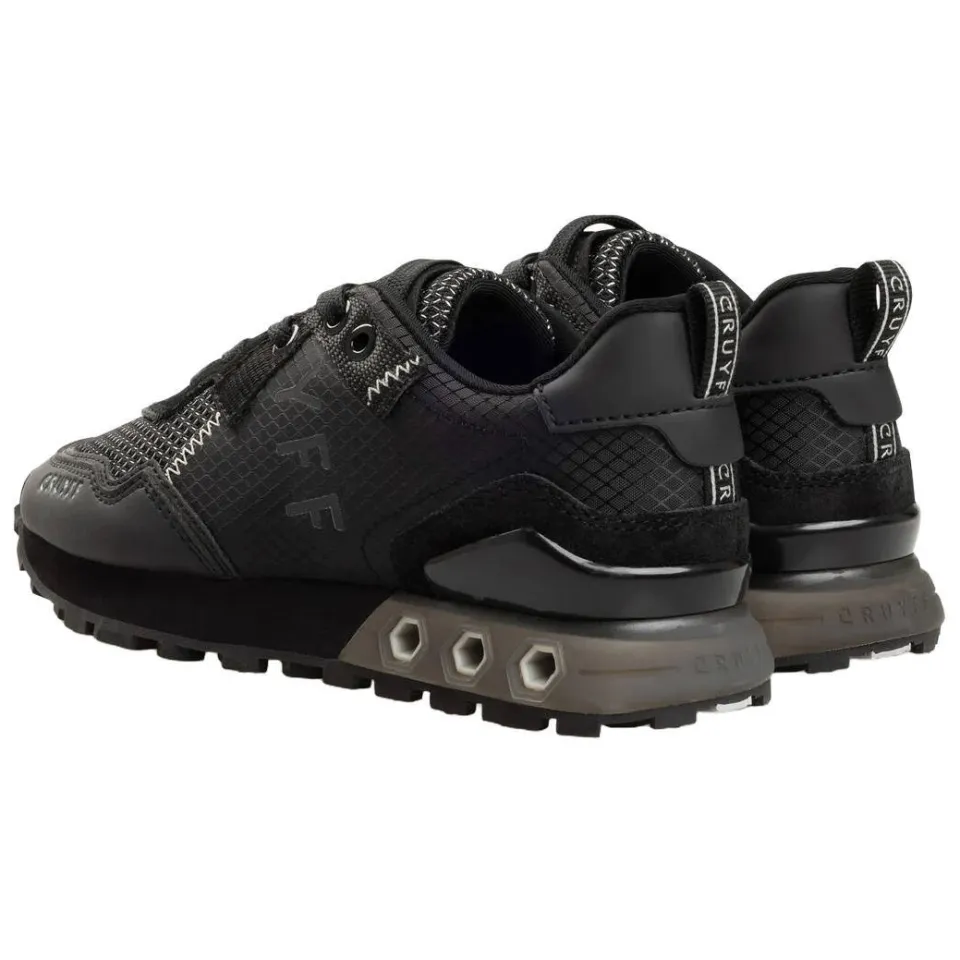 Cruyff leren sneakers - zwart, foto 3