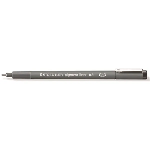 Staedtler Fineliner staedtler pigment 308 zwart 0.3mm