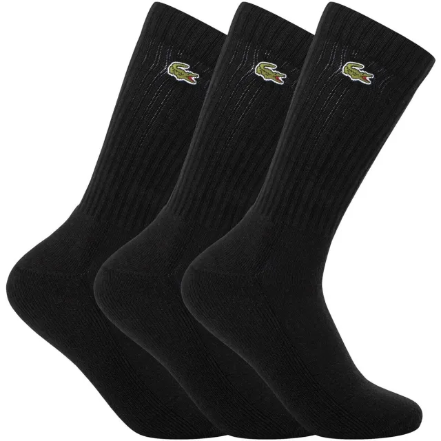 Lacoste sportsokken zwart
