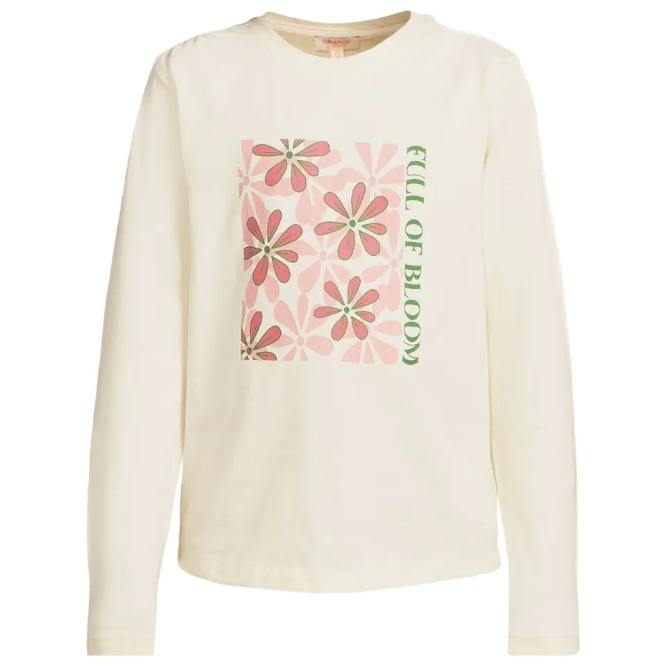 Orange Stars longsleeve met print ecru, foto 2