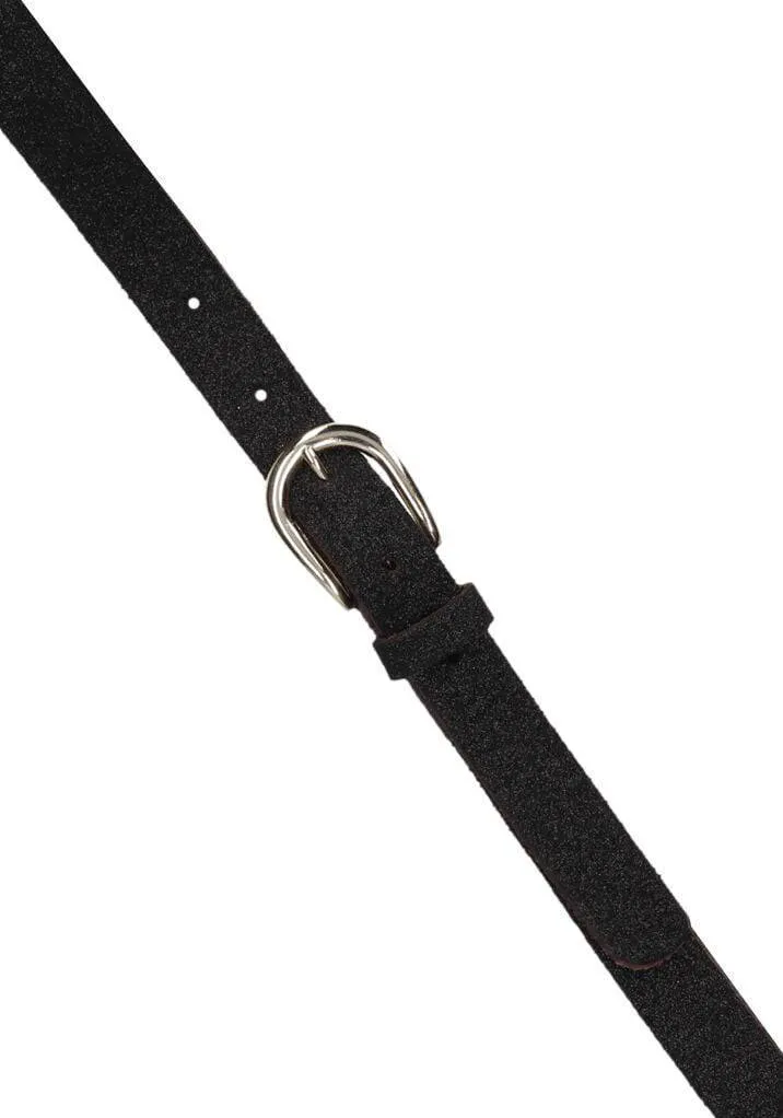 Elvy 20822 leren riem zwart, foto 2