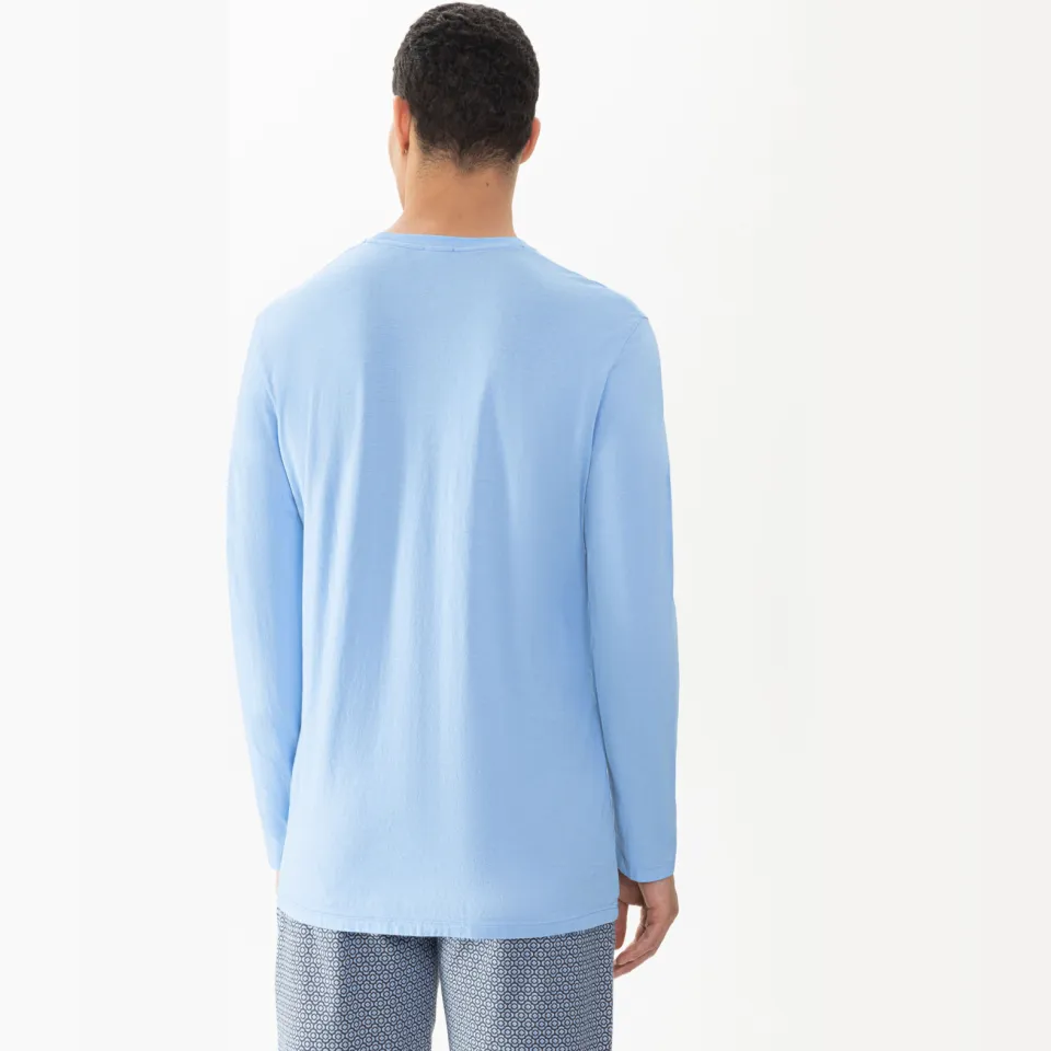 Mey T-shirt met lange mouwen Serie Neo Far Blue, foto 3