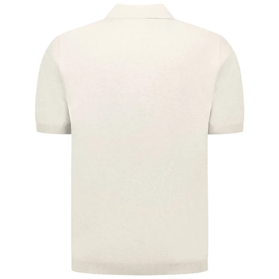 No Excess regular polo beige, foto 3