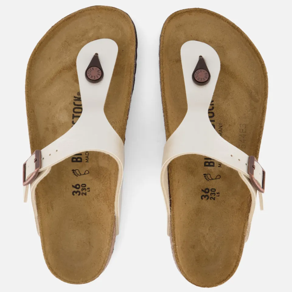 Birkenstock Gizeh teenslipper wit, foto 3