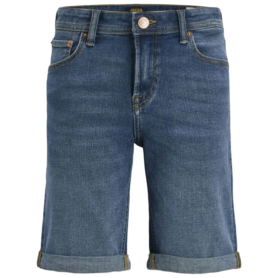 Jack & Jones Junior regular denim jeansshort blauw, foto 2