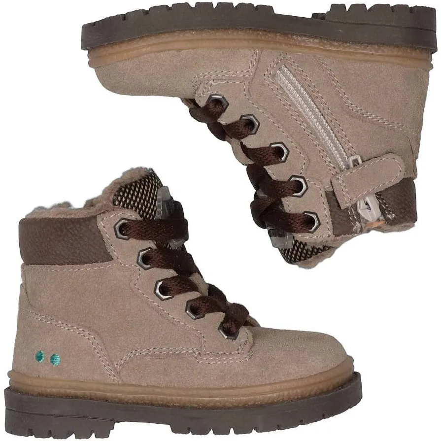 BunniesJR Thijs Trail suède enkelboots met profielzool - grijs, foto 4