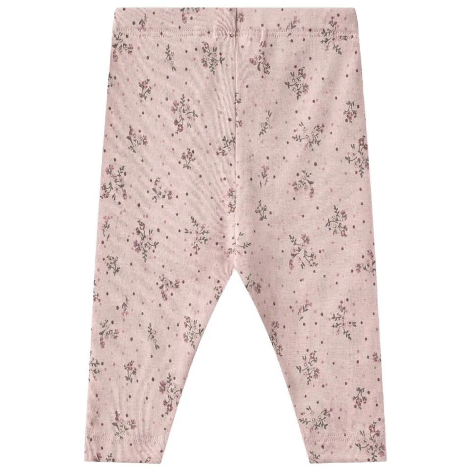 Wheat regular fit gebloemde legging roze, foto 3