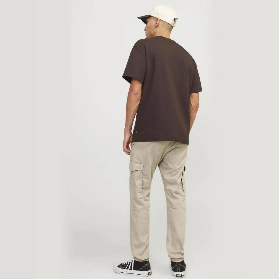 Jack & Jones JPSTPAUL cargobroek beige, foto 3