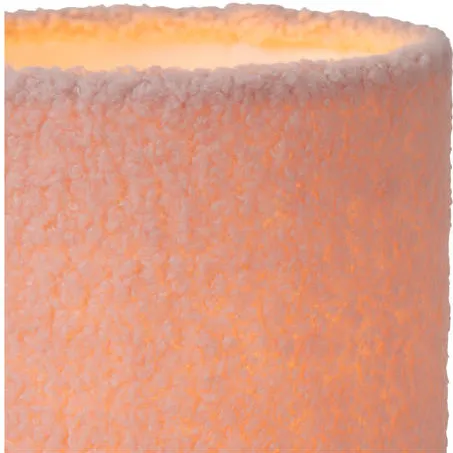 Lucide Woolly tafellamp roze, foto 3