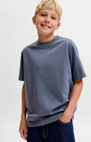 Jack & Jones Junior oversized T-shirt grijsblauw, foto 4